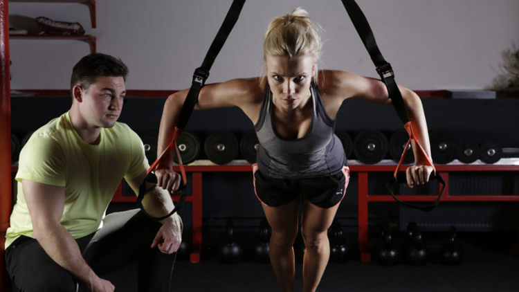 nooit alleen fitnessen