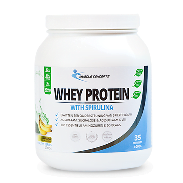 Whey-protein-banaan-1kg Whey-protein-banaan-1kg