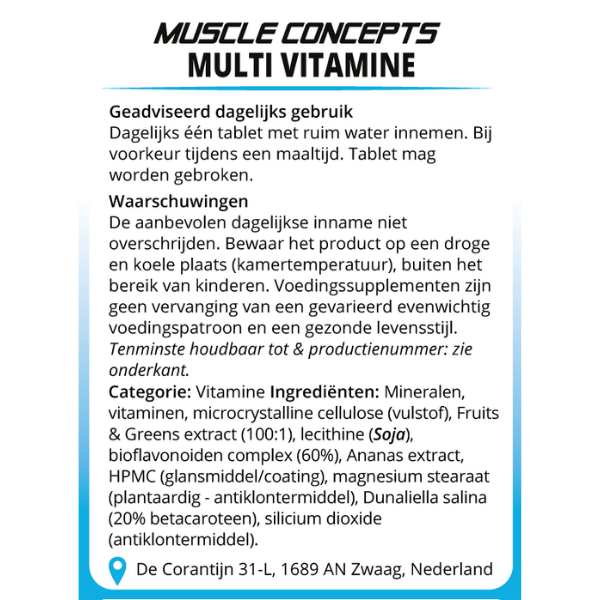 product-label-multi-vitamine-30-informatie Product label multi vitamine 30 informatie